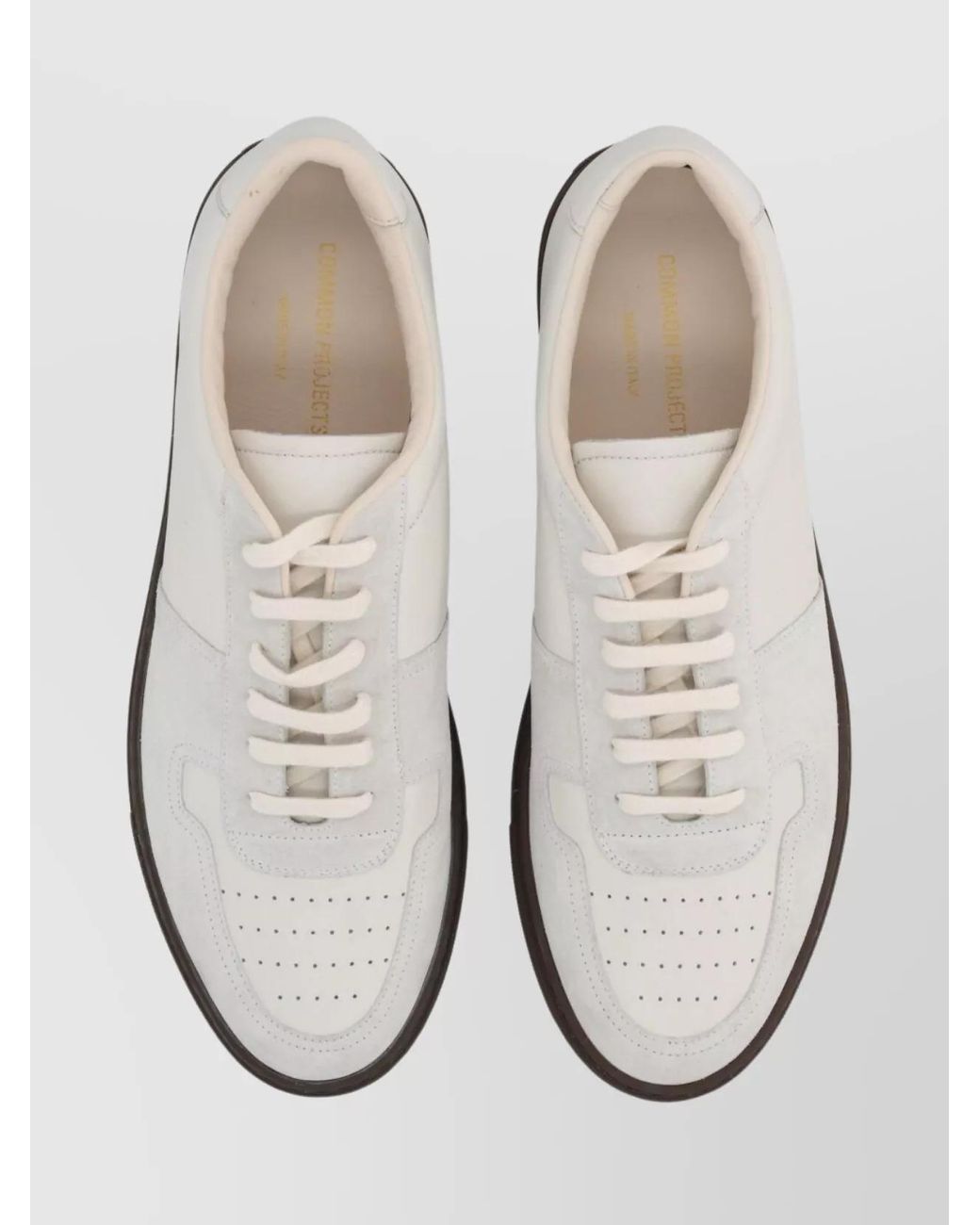Common Projects White Leather Low-Top Sneakers for men
