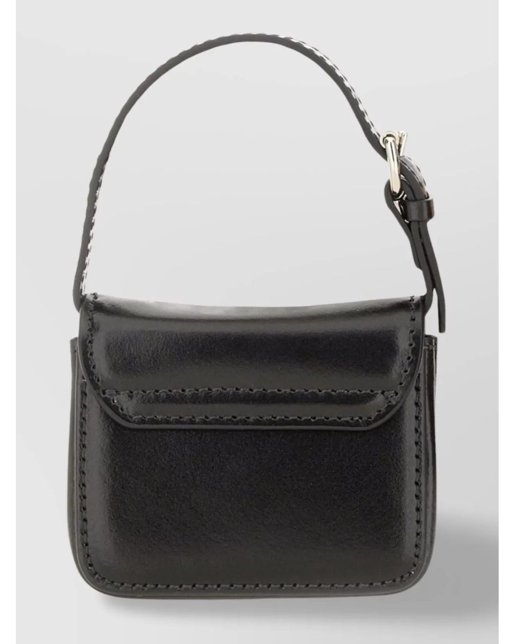 Vivienne Westwood Black Mini Linda Leather Shoulder Bag