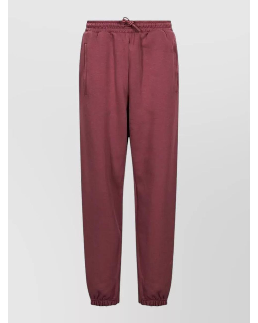 Adidas By Stella McCartney Red Straight-Leg Trousers
