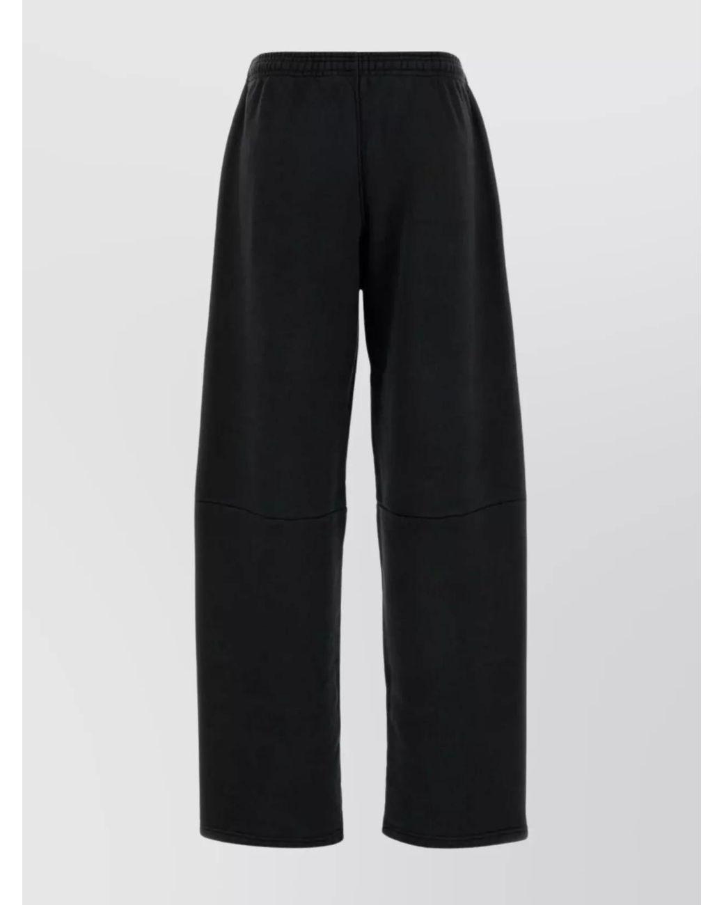 Alexander Wang Black Cotton Straight Joggers