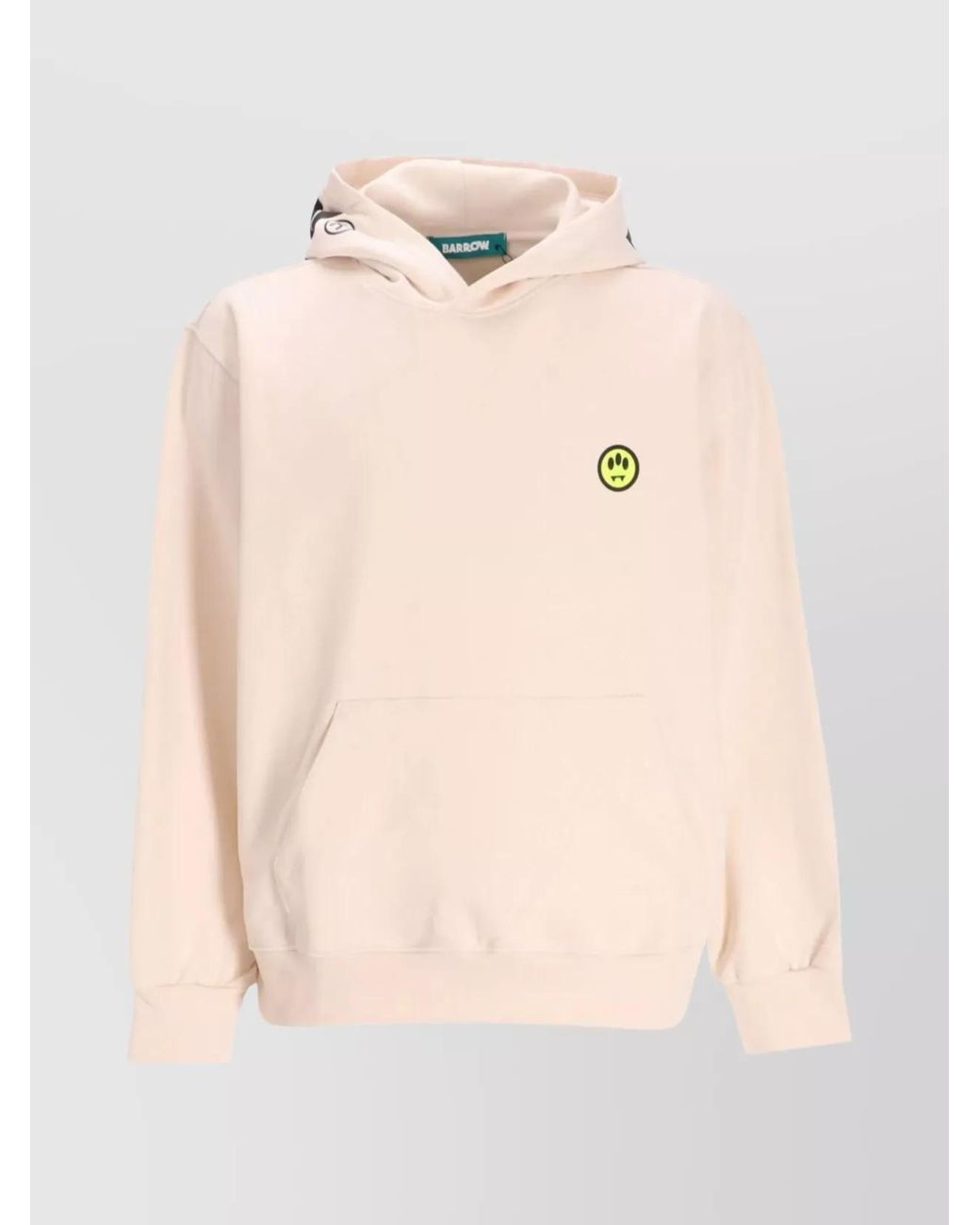 Barrow Natural Cotton Oversized Hoodie for men