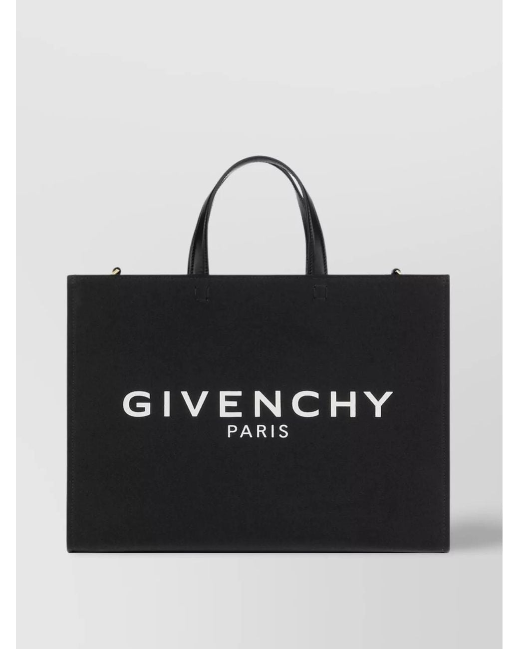 Givenchy Black Medium Canvas Tote Bag