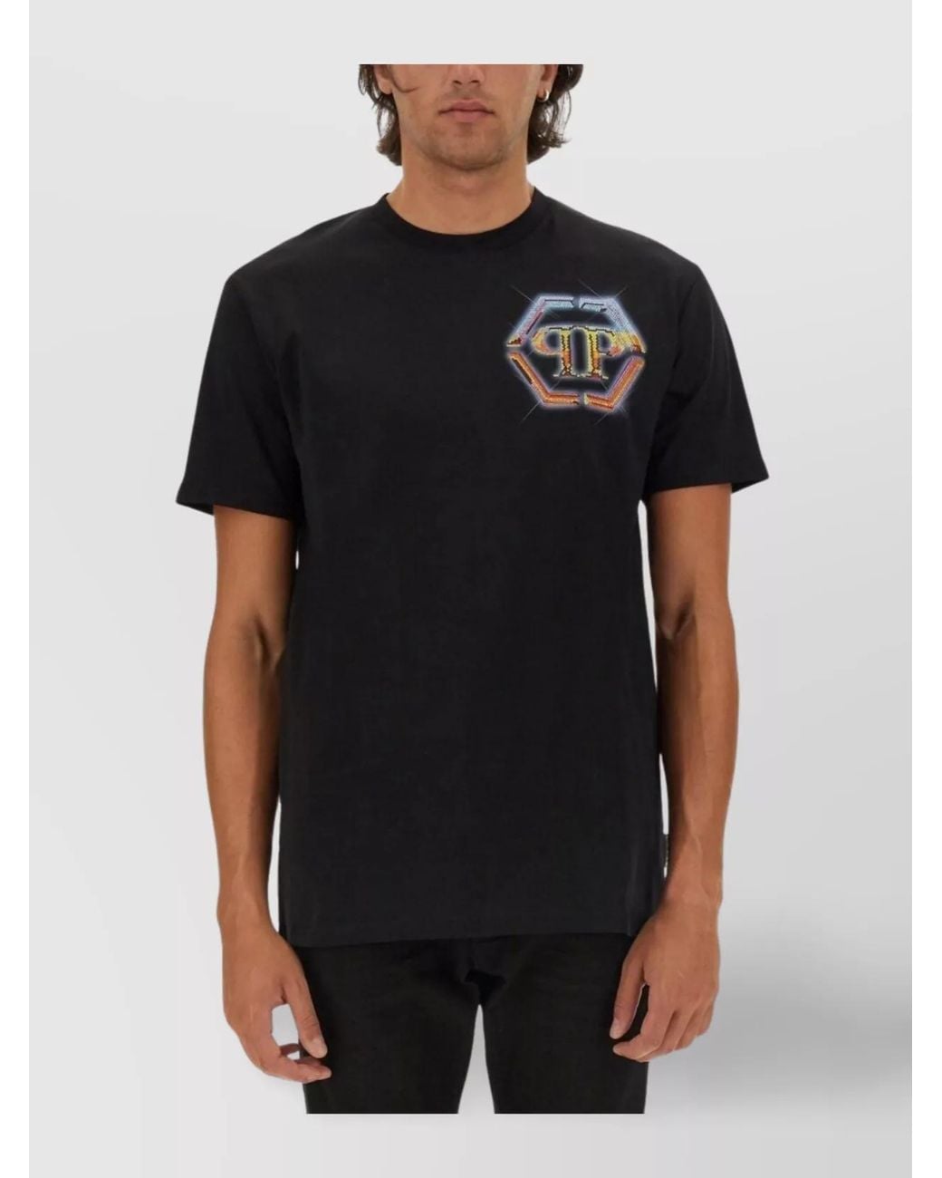Philipp Plein Black Regular-Fit T-Shirt for men