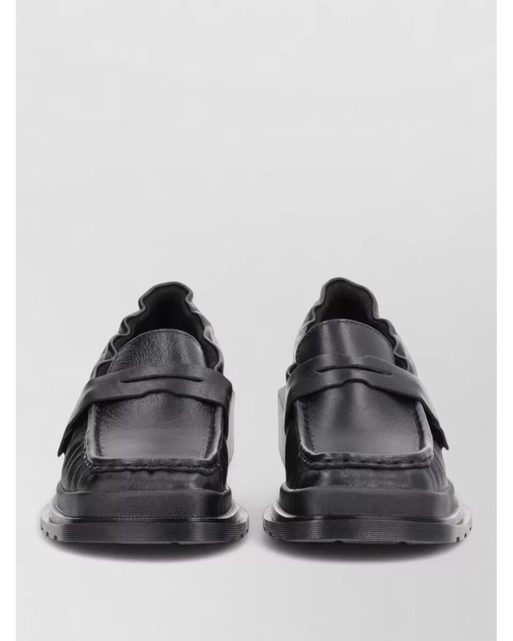 Dr. Martens Black Leather Lace-Up Shoes