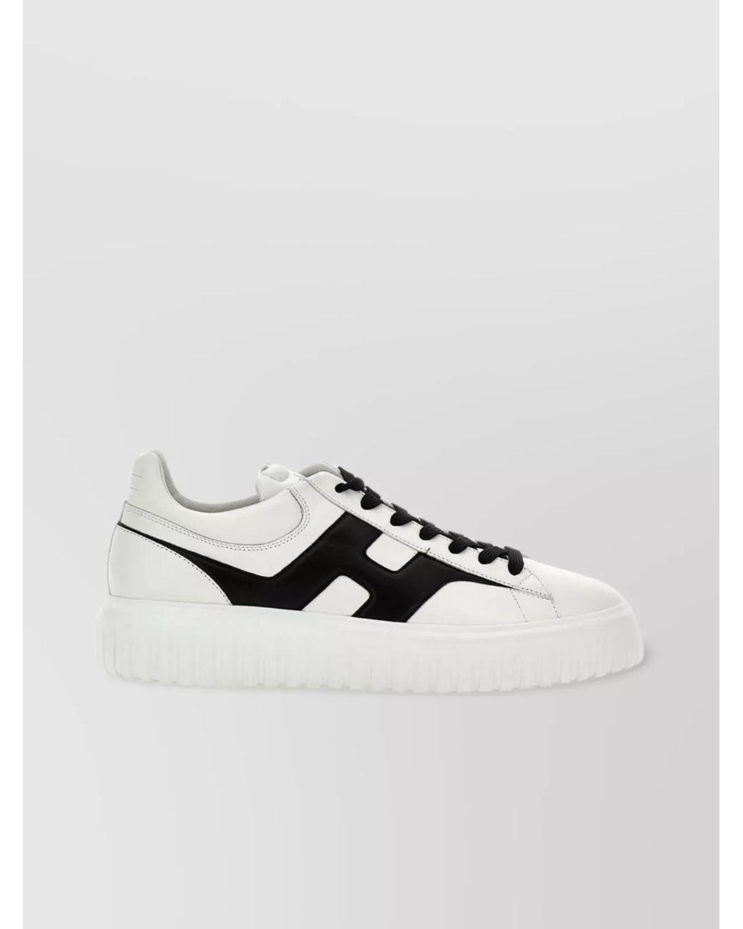Hogan Metallic Leather Low-Top Sneakers for men
