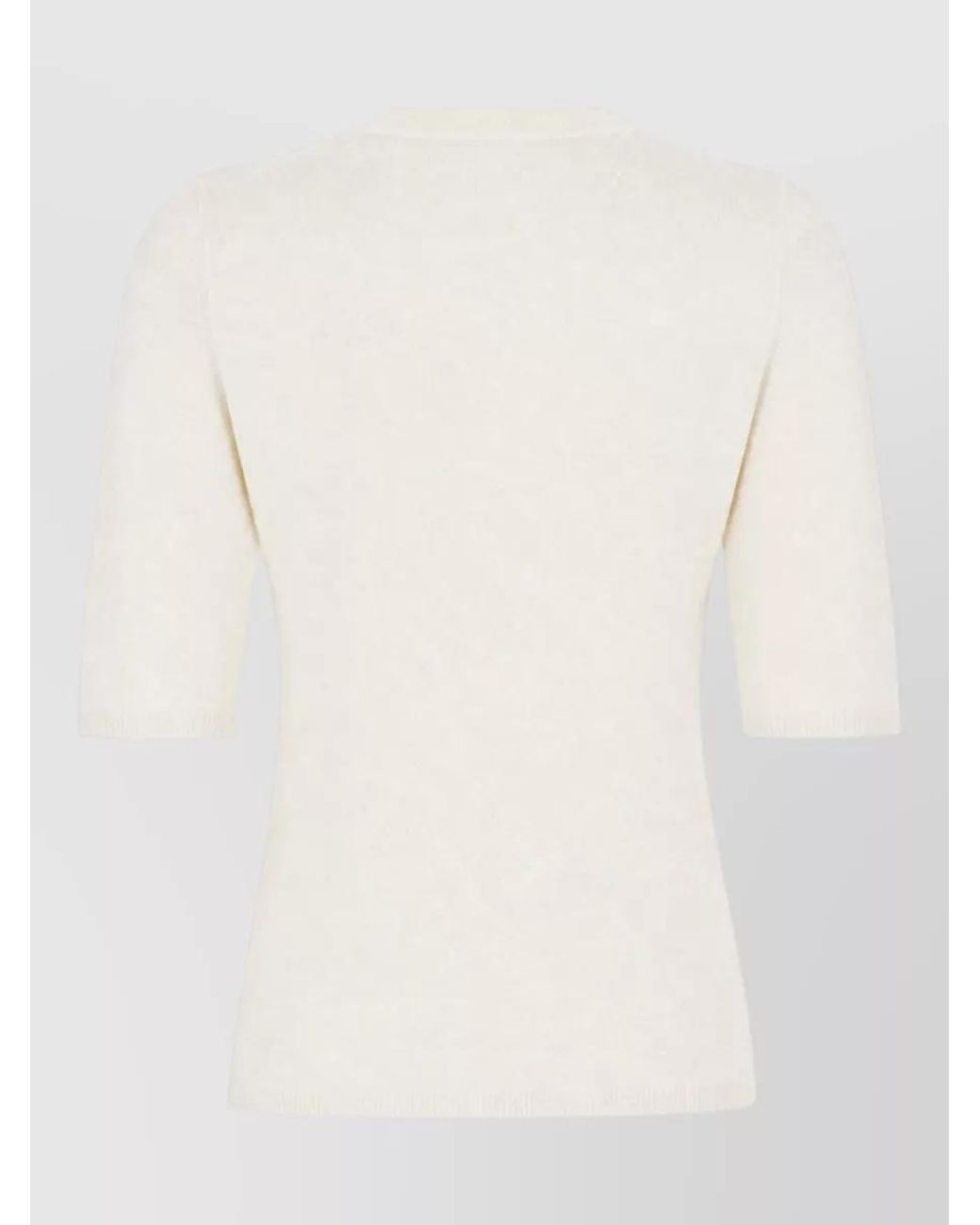Fabiana Filippi Natural Wool Sweatshirt