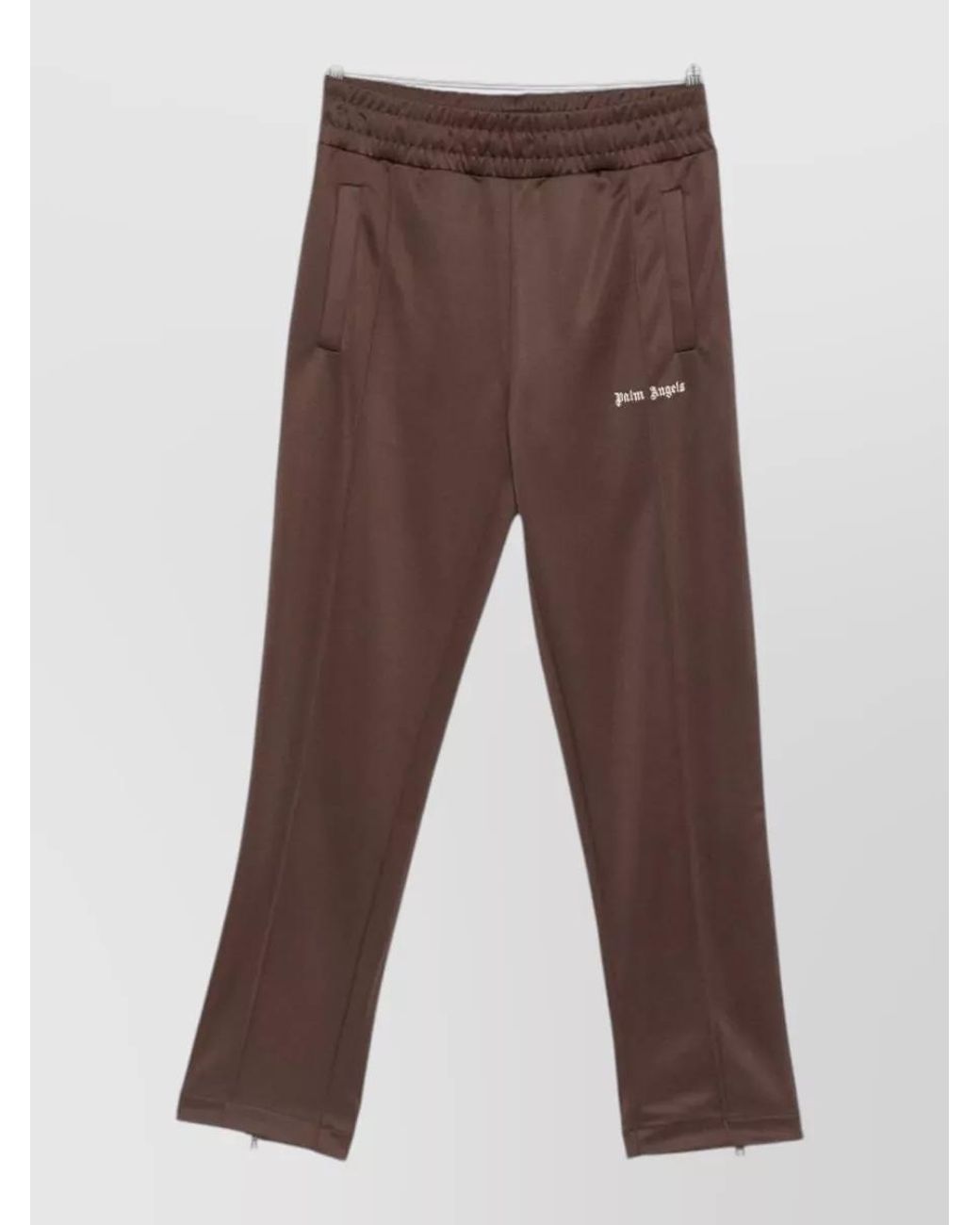 Palm Angels Brown Straight-Leg Track Pants for men