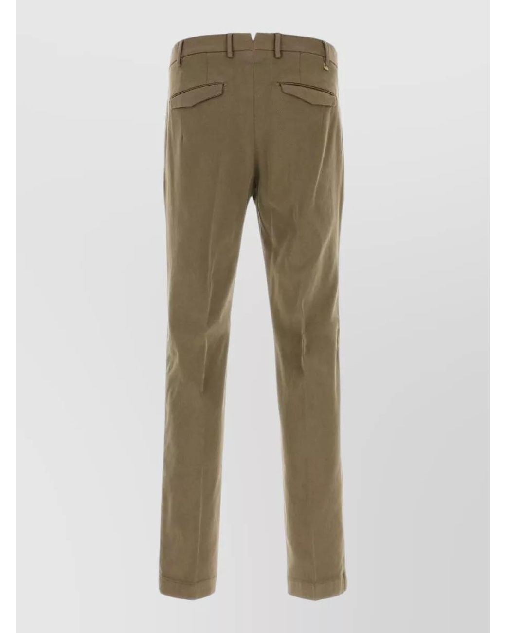 PT Torino Green Cotton Chinos for men