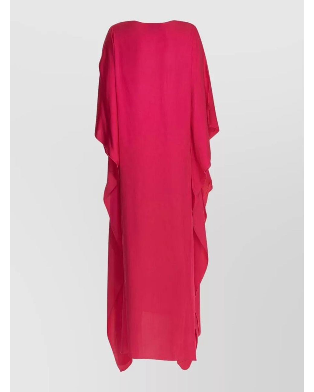 Sa Su Phi Red Viscose Maxi Dress