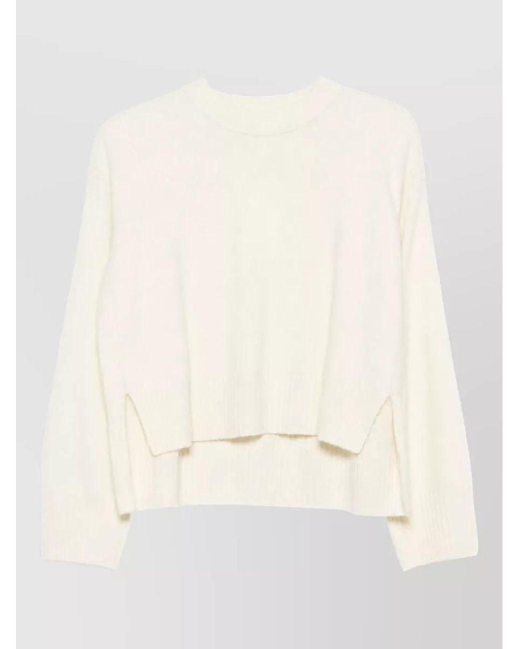 C.t. Plage Natural Wool Crewneck Sweater