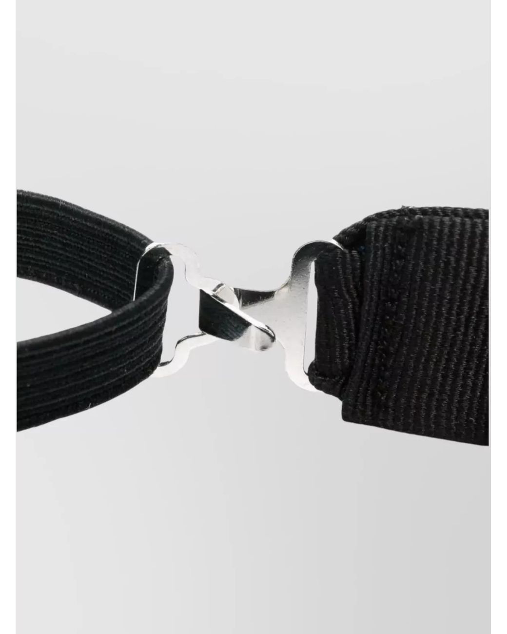 DSquared² Black Silk Fine Ribbed Bow Tie for men