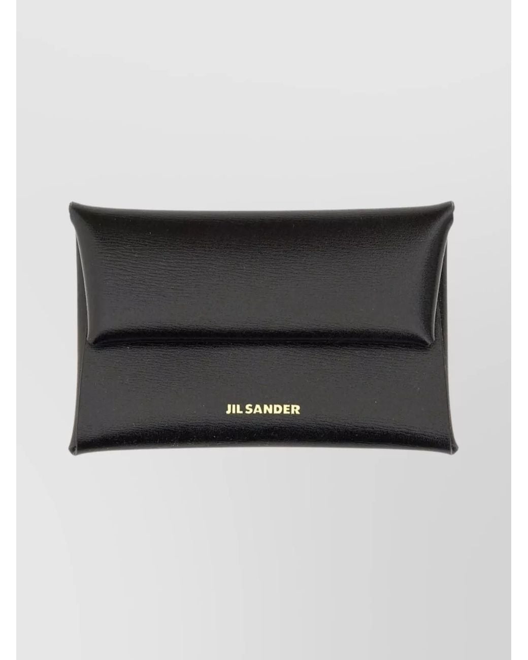 Jil Sander Black Leather Coin Purse