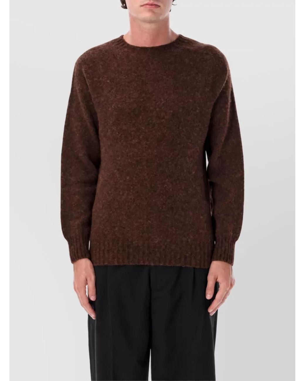 Howlin' By Morrison Brown Wool Sweater for men