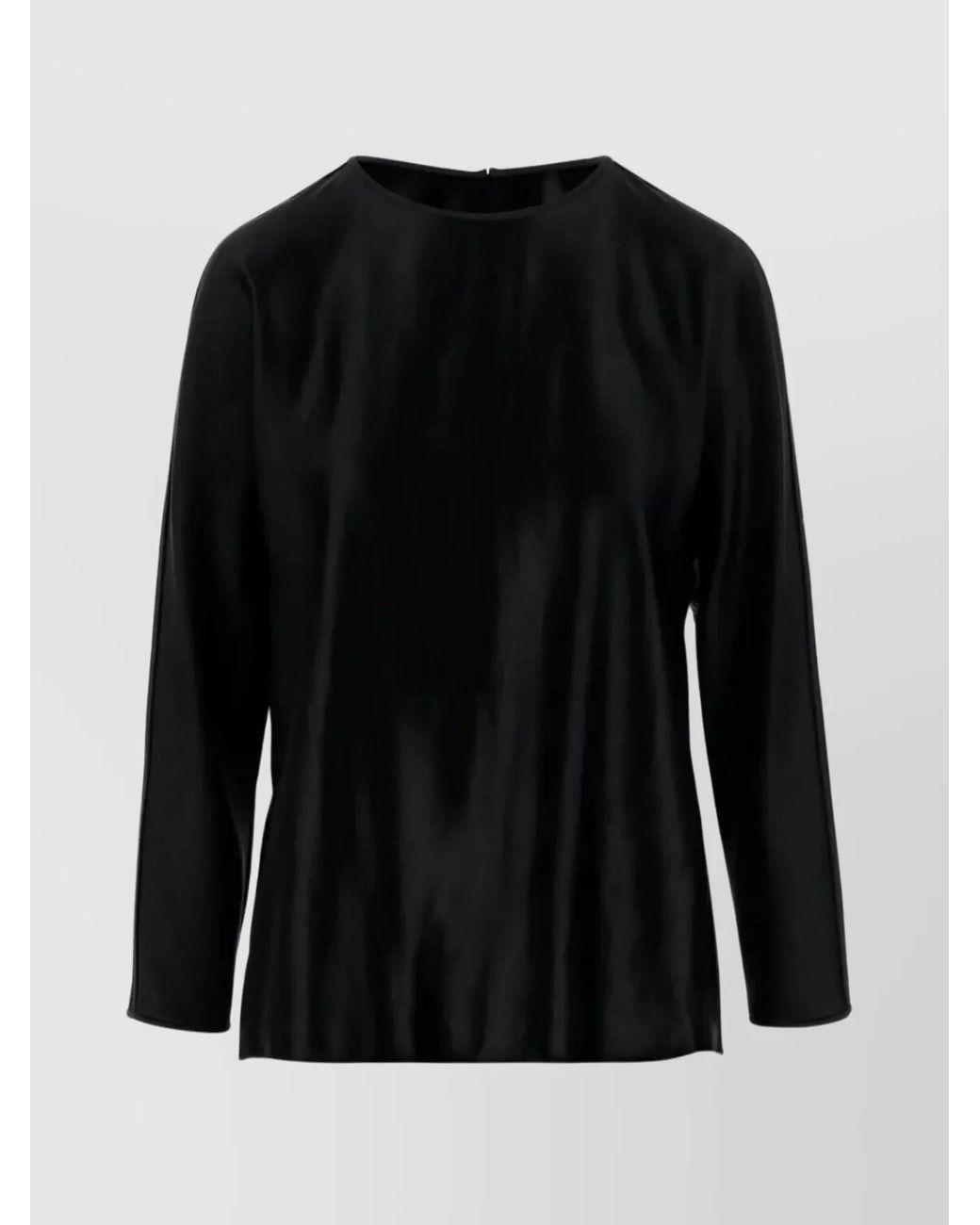 Giorgio Armani Black Silk Shirt