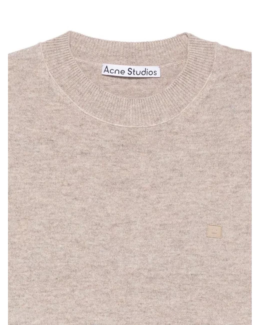 Acne Natural Crewneck Sweatshirt