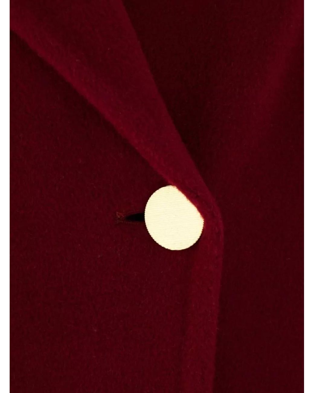 Alberta Ferretti Red Wool Cashmere Fitted Jacket