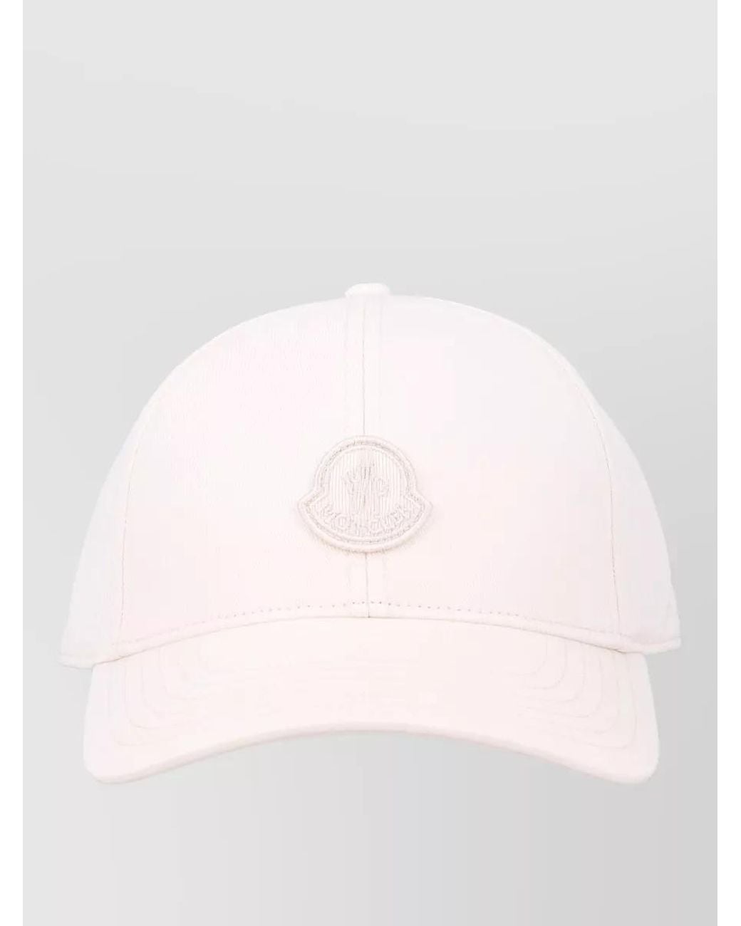 Moncler Pink Cotton Baseball Cap