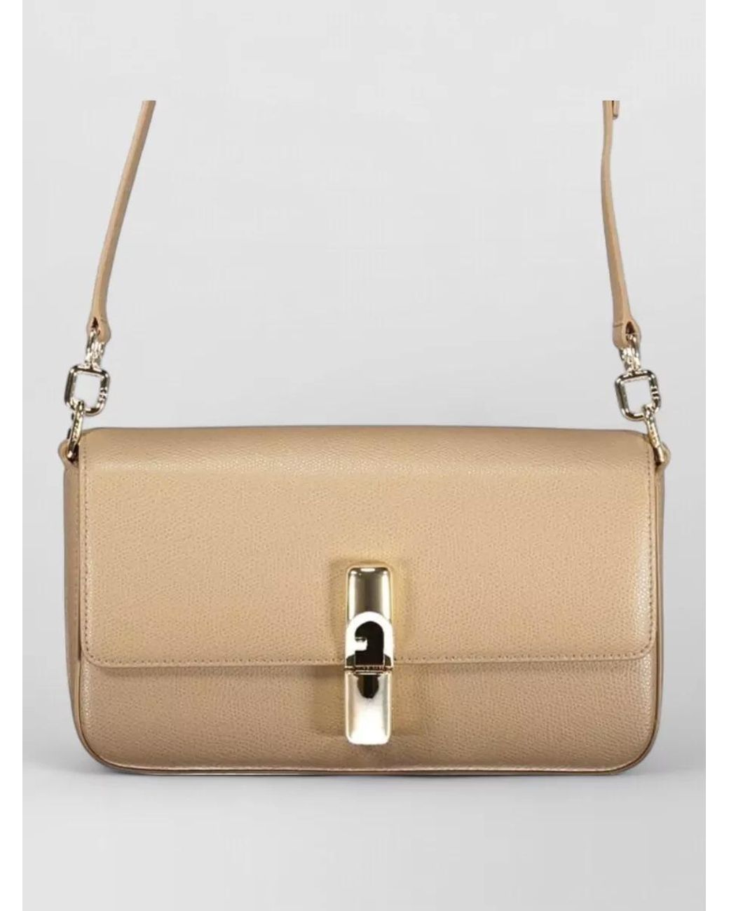 Furla Natural Leather Cross-Body Bag