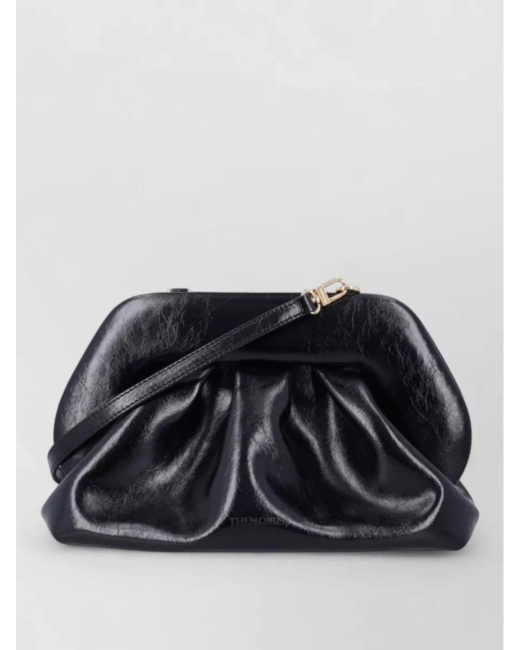 THEMOIRÈ Black Bios Medium Clutch Bag