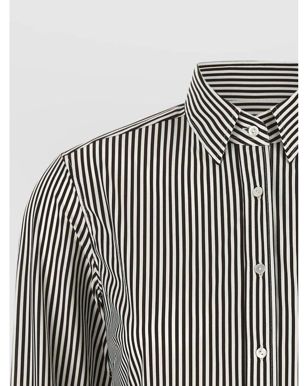 Xacus Gray Striped Long-Sleeve Shirt