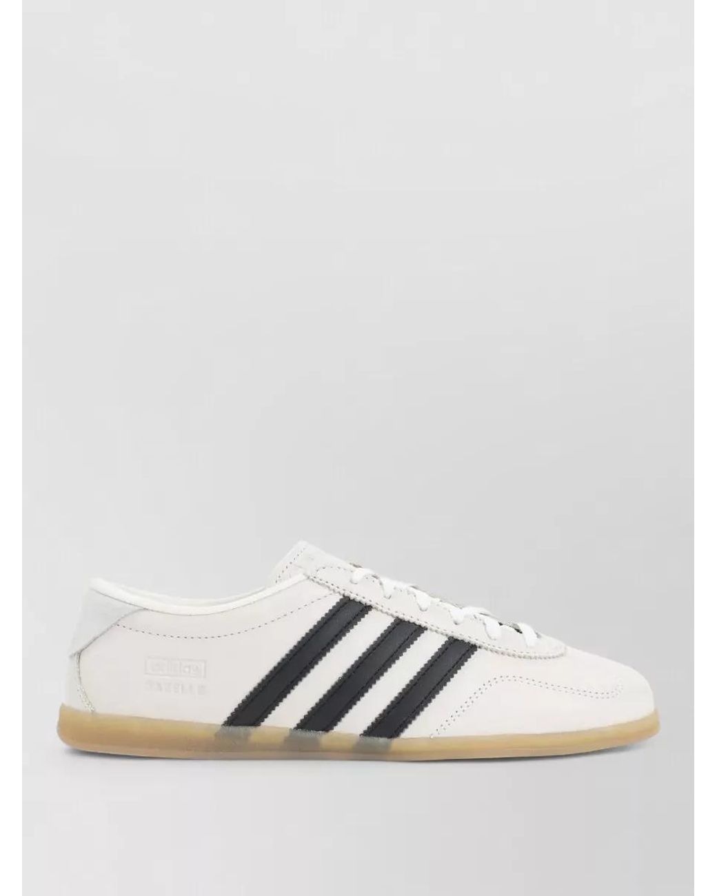 Adidas White Leather Low-Top Sneakers