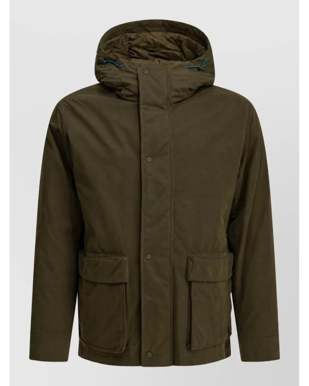 Herno Green Padded Parka for men