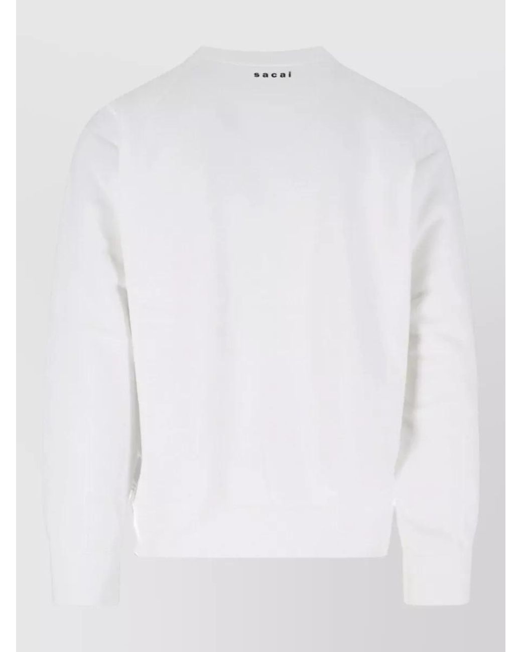 Sacai Metallic Cotton Sweatshirt