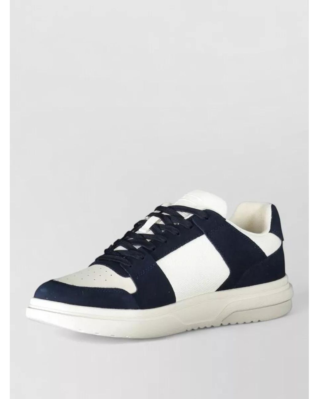Tommy Hilfiger Blue Polyester Lace-Up Sneakers for men