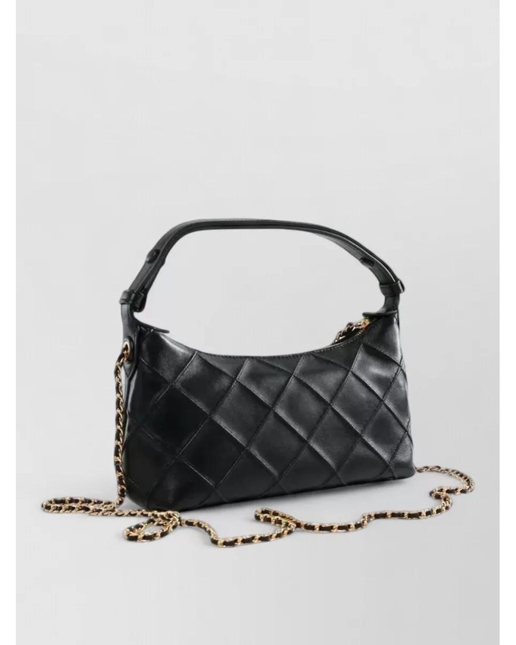 Tory Burch Metallic Fleming Leather Shoulder Bag