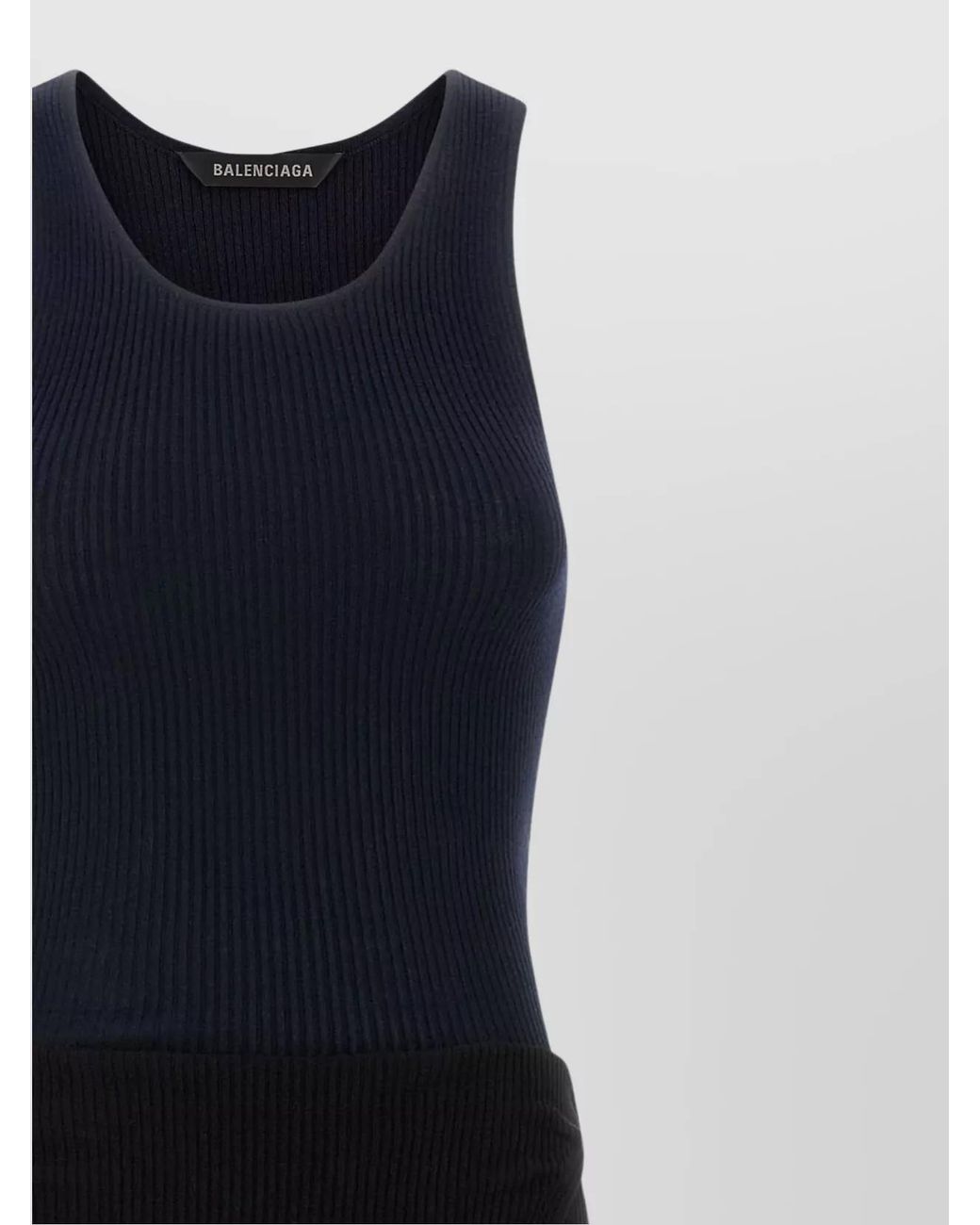 Balenciaga Blue 'Upside Down' Dress