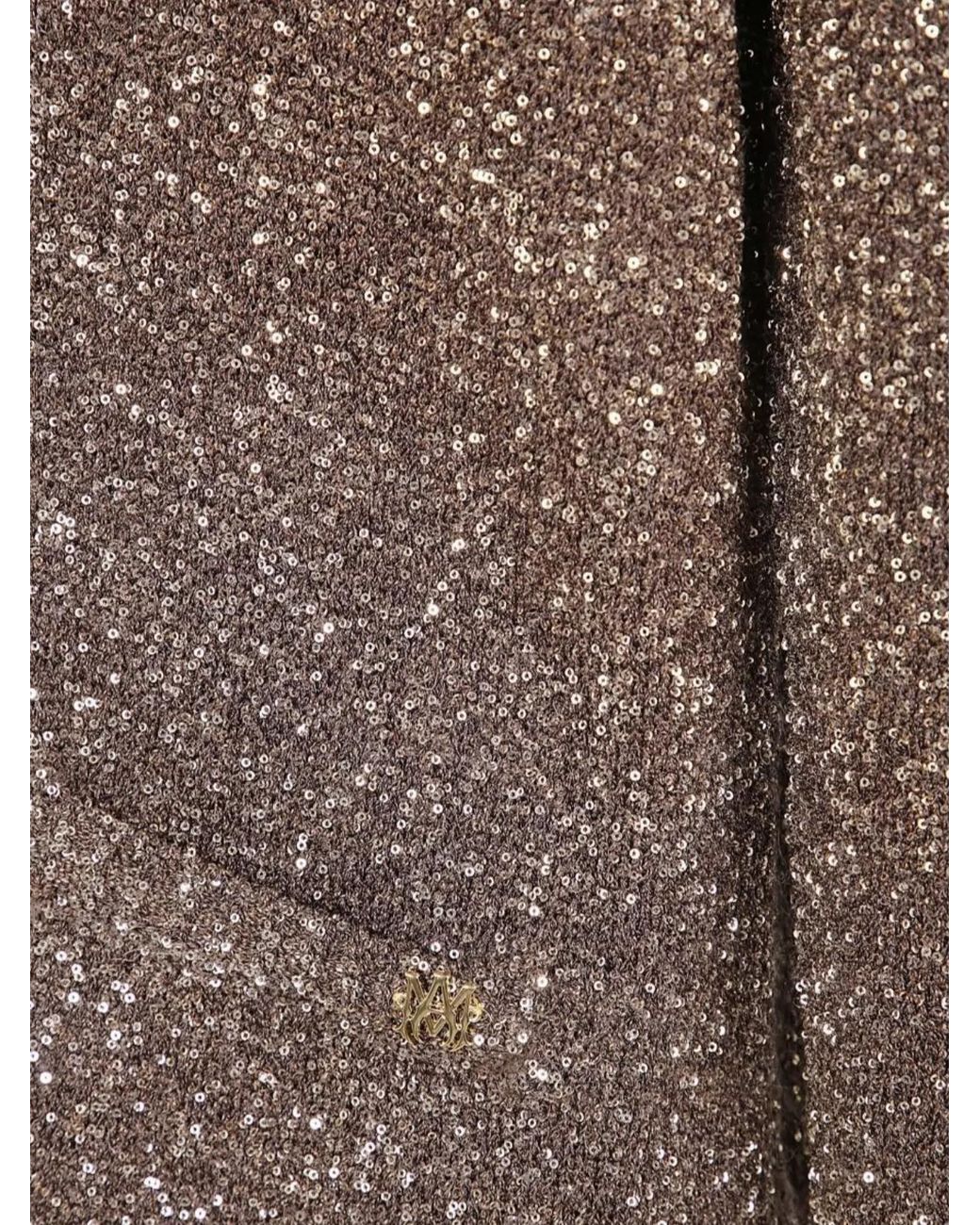 Amiri Brown Crochet Cardigan for men