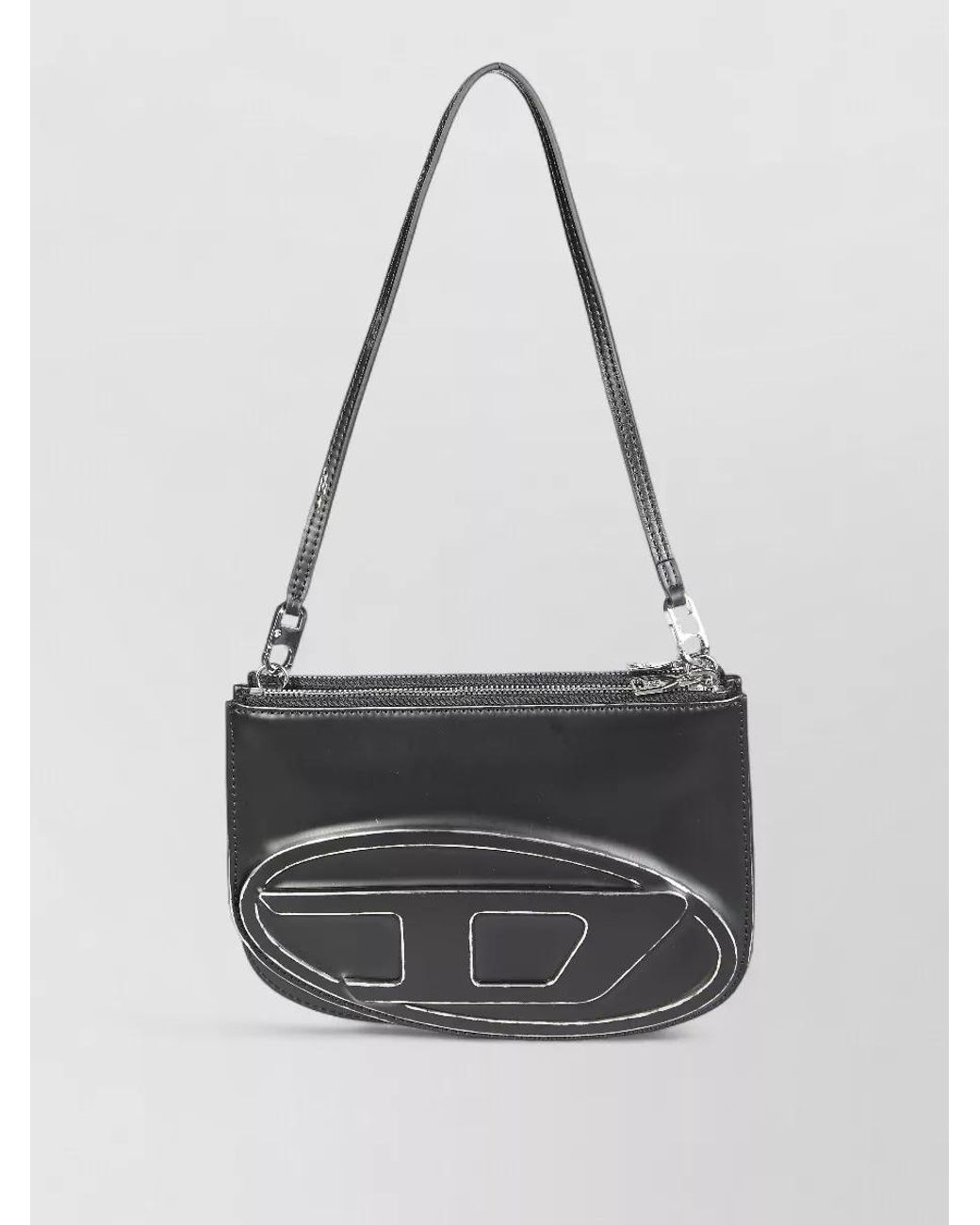 DIESEL White 1Dr Twin Leather Shoulder Bag