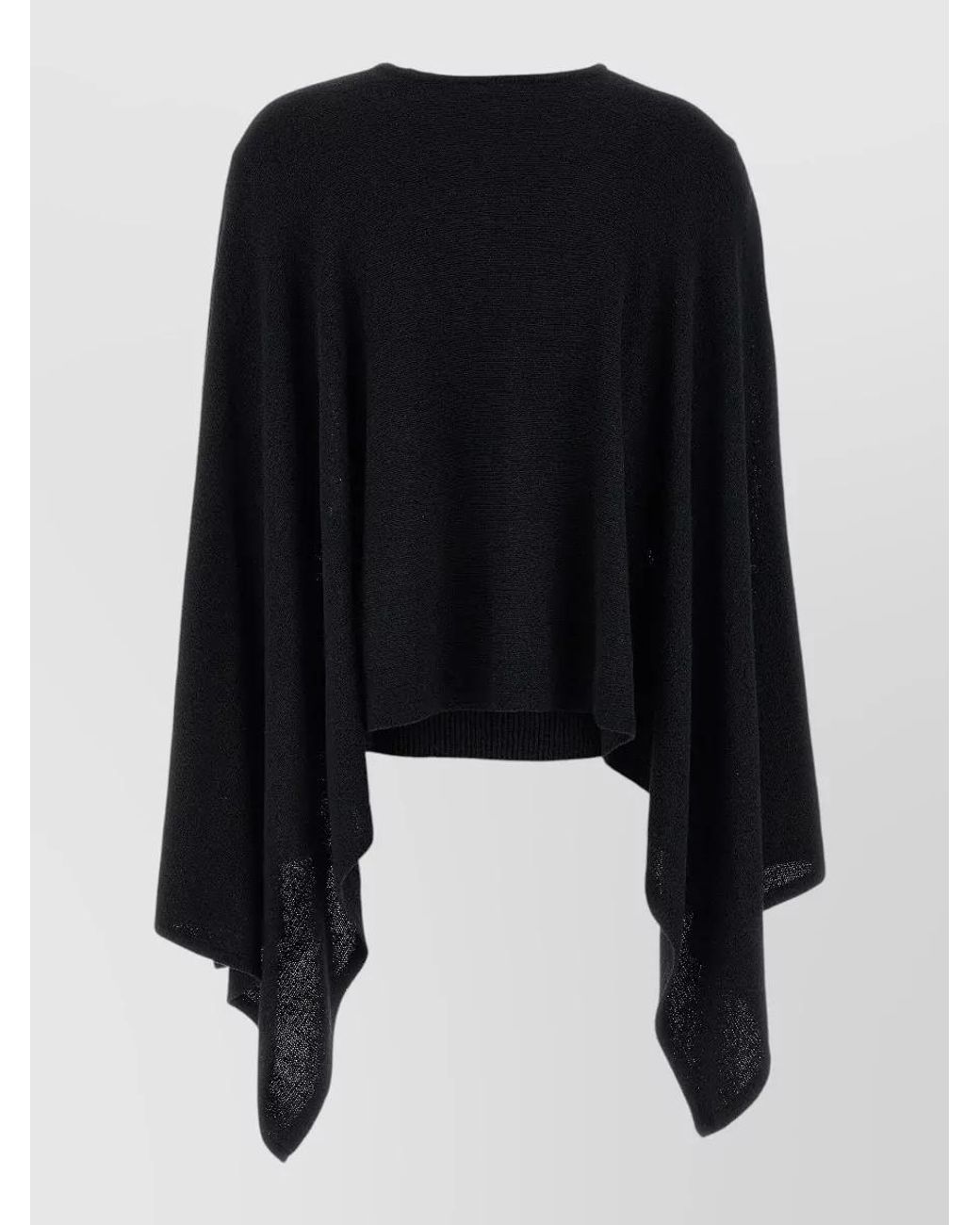 Totême Black Silk Sweater