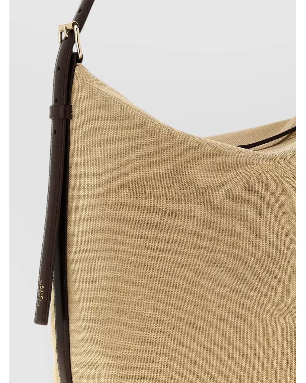 A.P.C. Natural Vera Leather Shoulder Bag