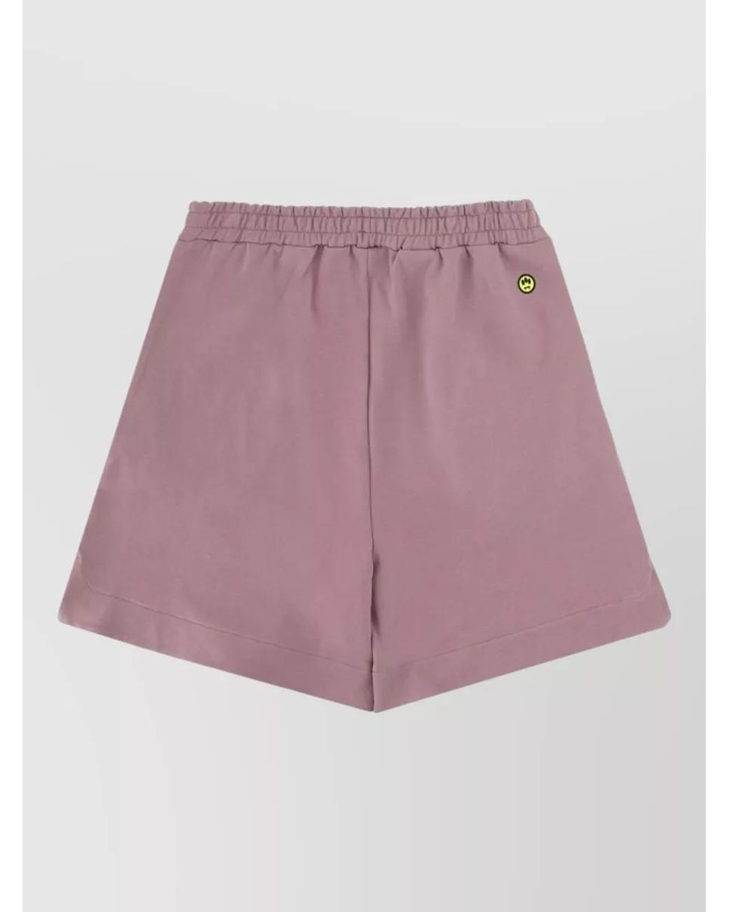 Barrow Pink Cotton Bermuda Shorts