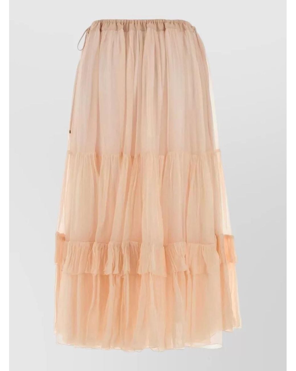 Chloé Natural Full Skirt