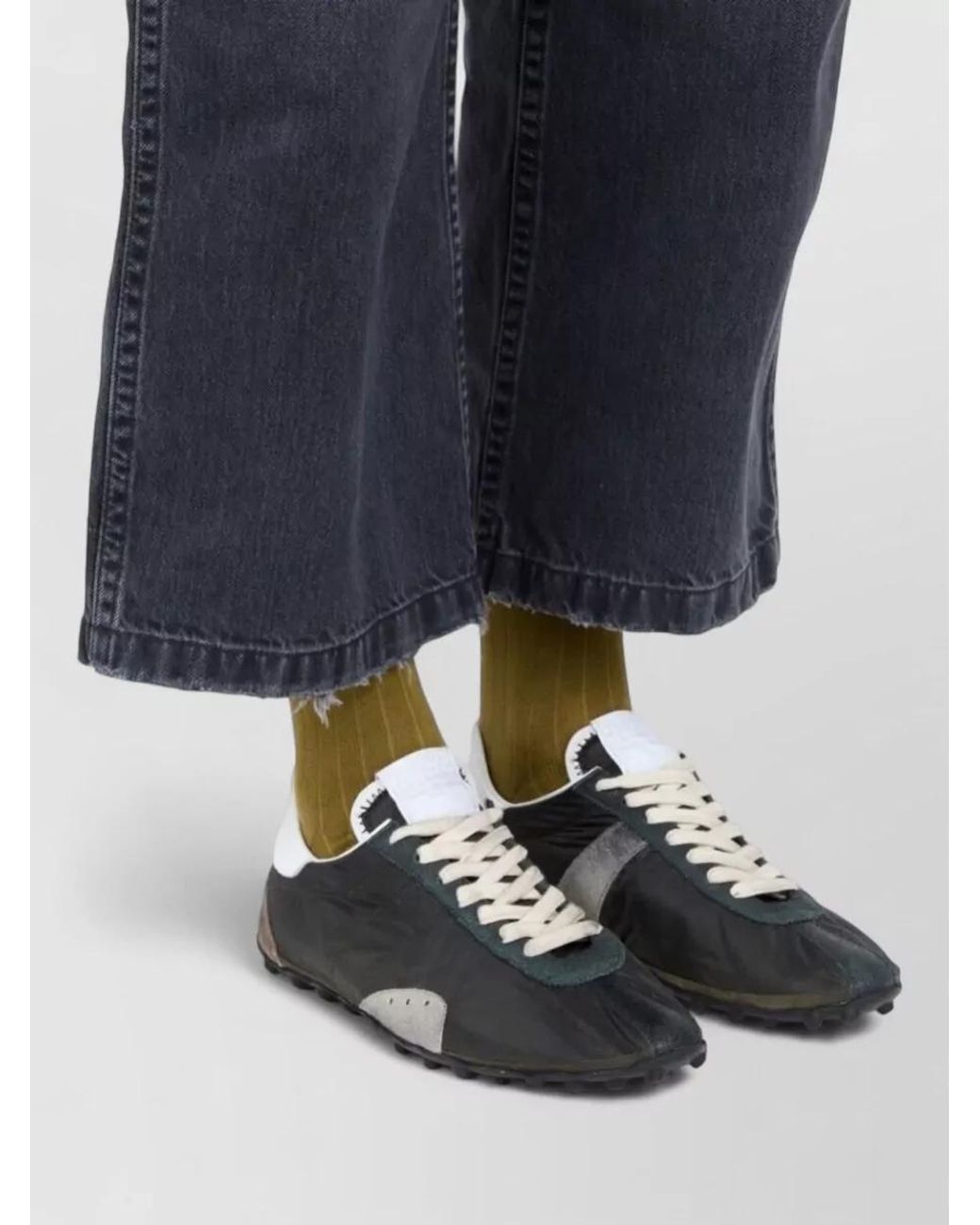 Maison Margiela Multicolor Leather Low-Top Sneakers for men
