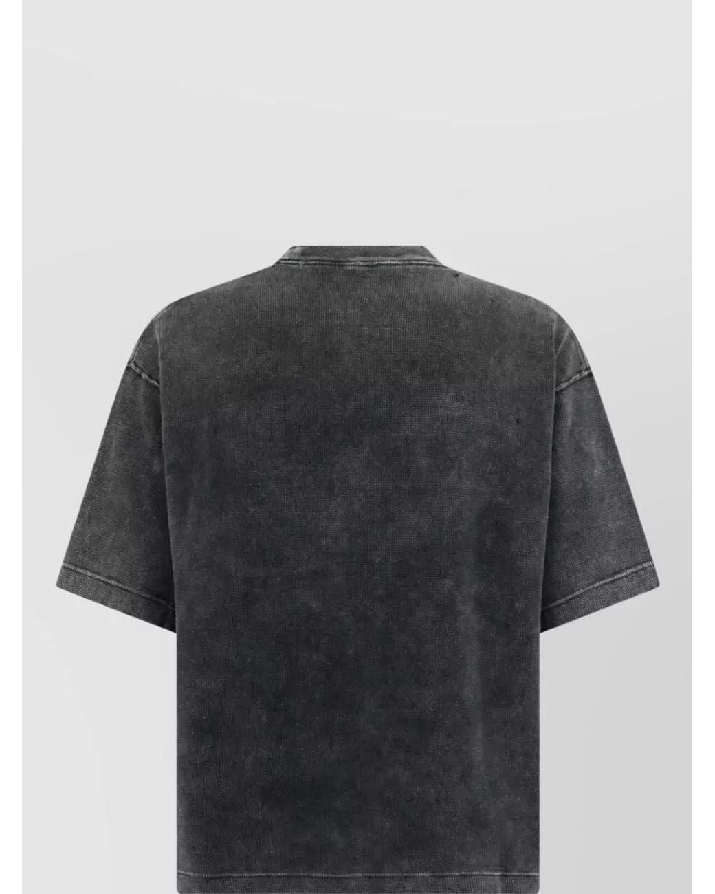 Maison Mihara Yasuhiro Black Short-Sleeve T-Shirt With Pocket for men