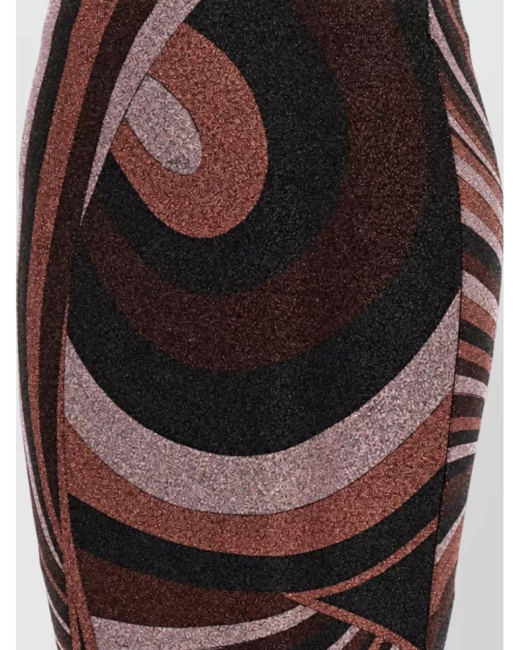 Emilio Pucci Multicolor Printed Midi Skirt
