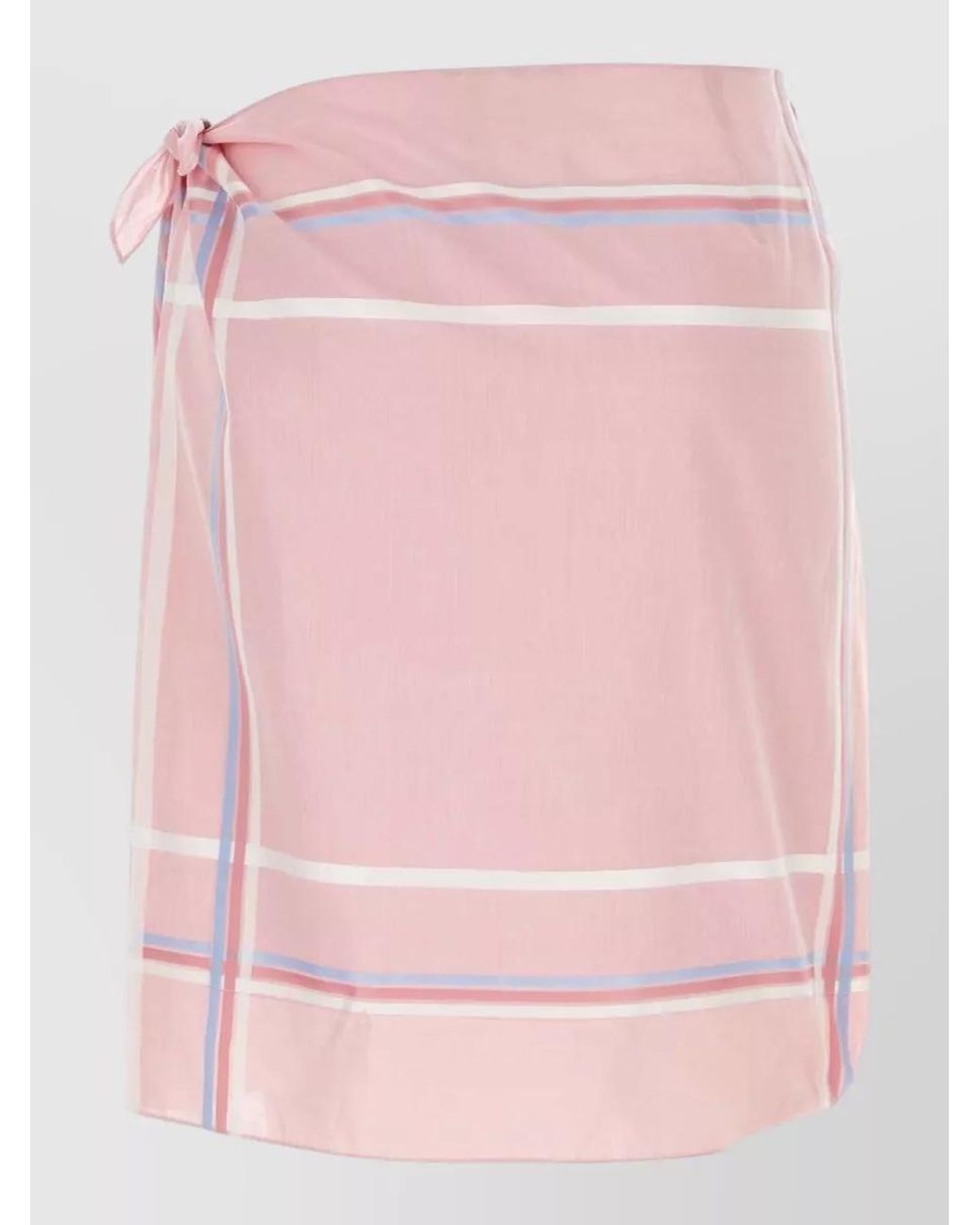 Prada Pink Cotton Beach Skirt