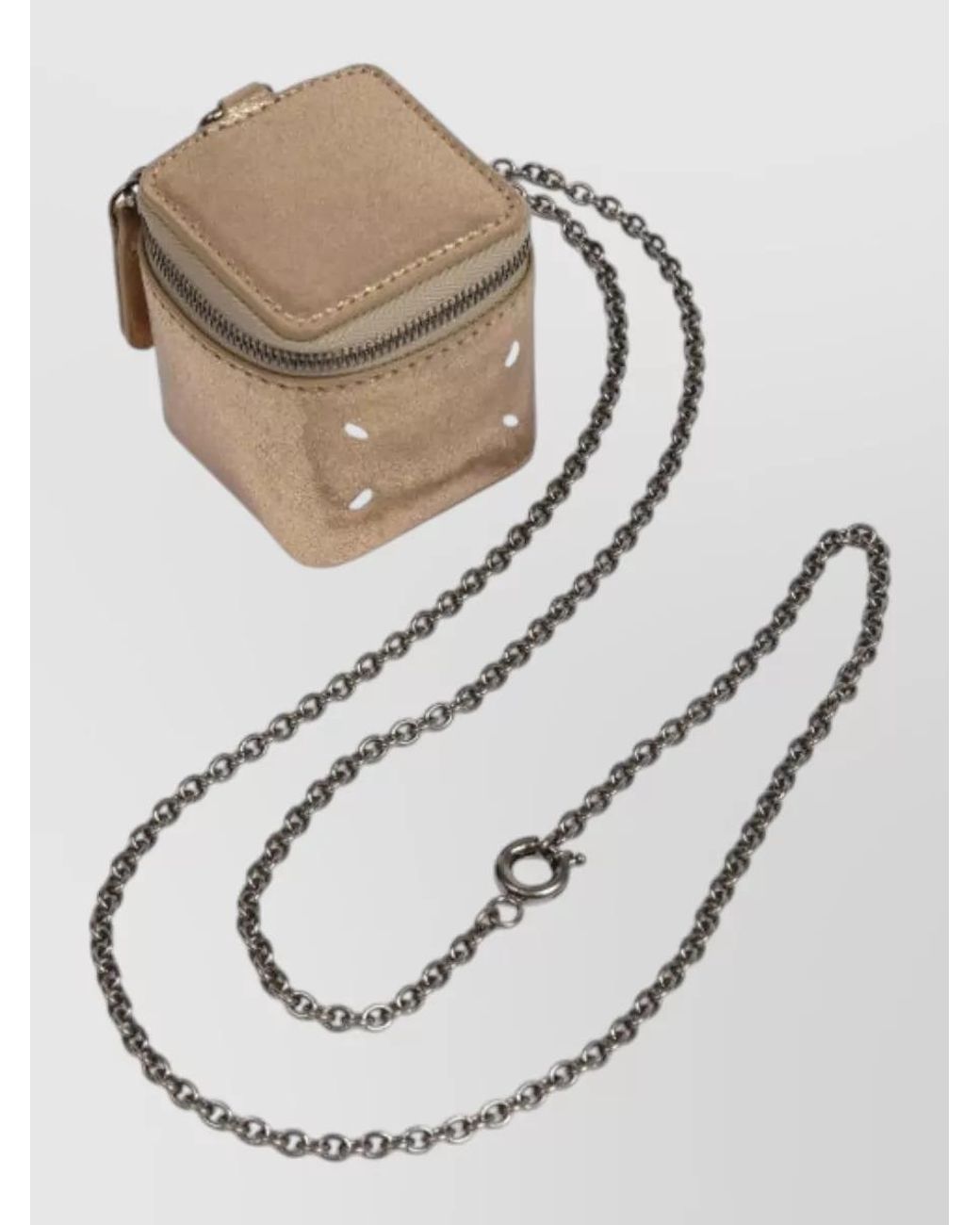 Maison Margiela Natural Leather Keyring