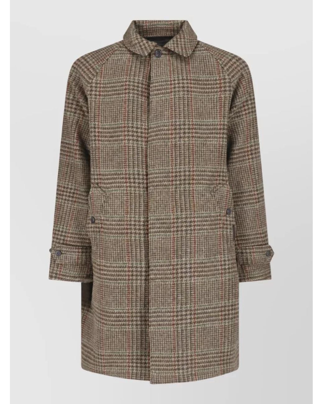 Polo Ralph Lauren Multicolor Wool Single Breasted Coat for men