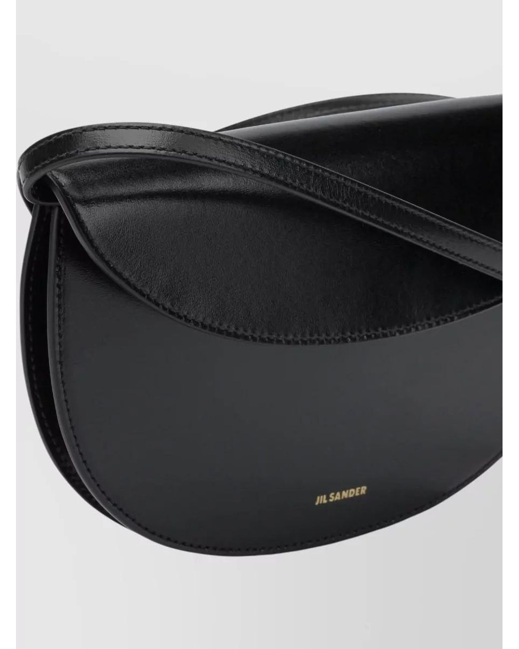 Jil Sander Black Leather Wallet