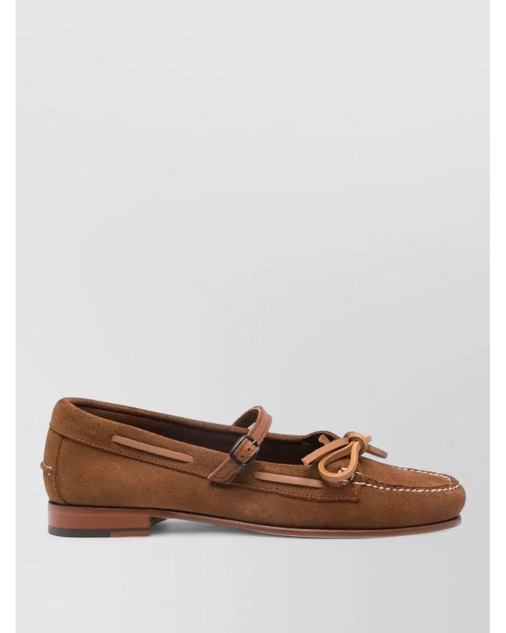 Hereu Brown Leather Loafers
