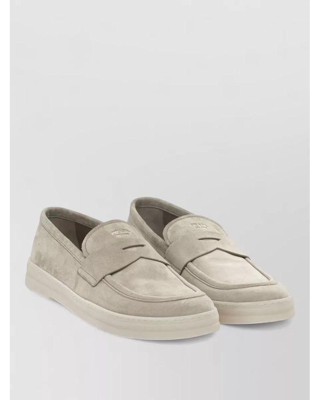 Prada Natural Loafers for men