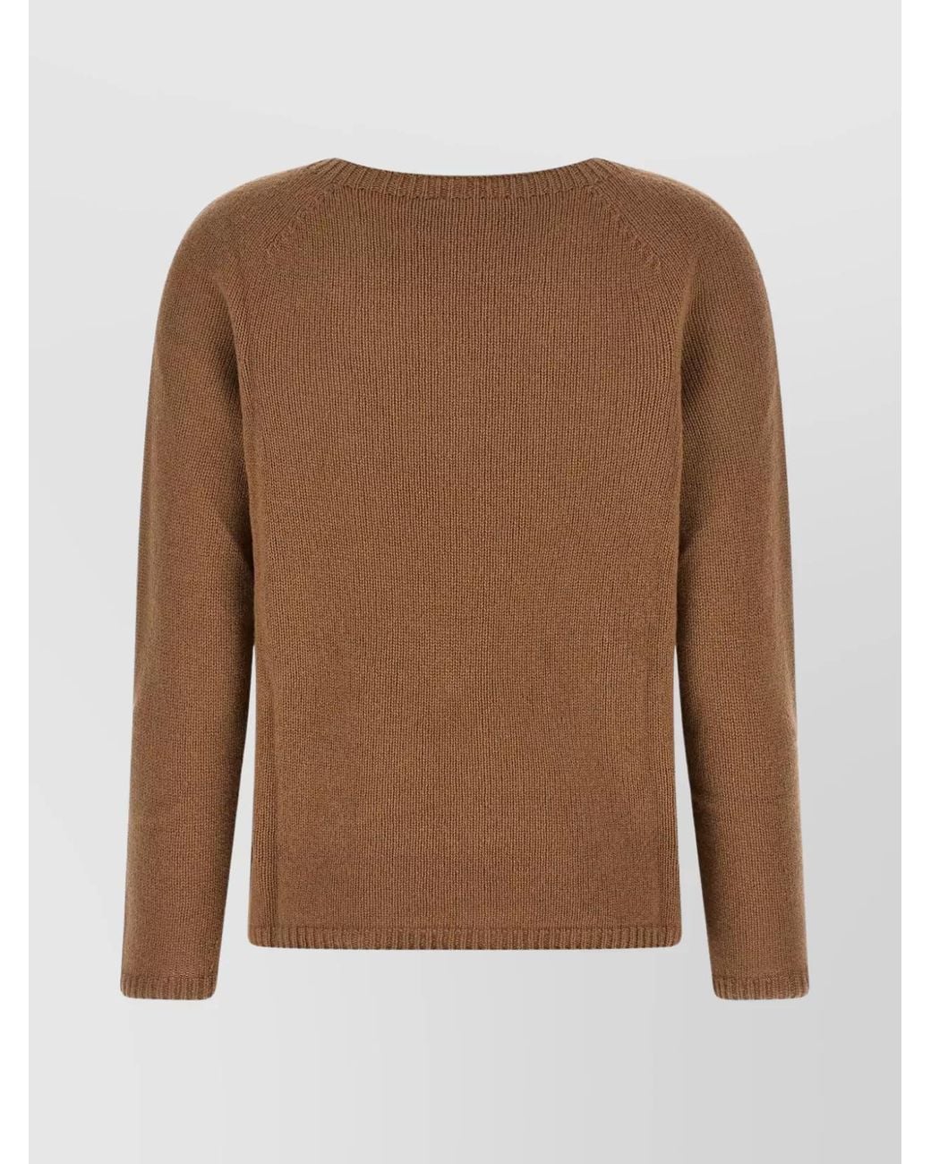 Max Mara Brown Cashmere Wool Jumper