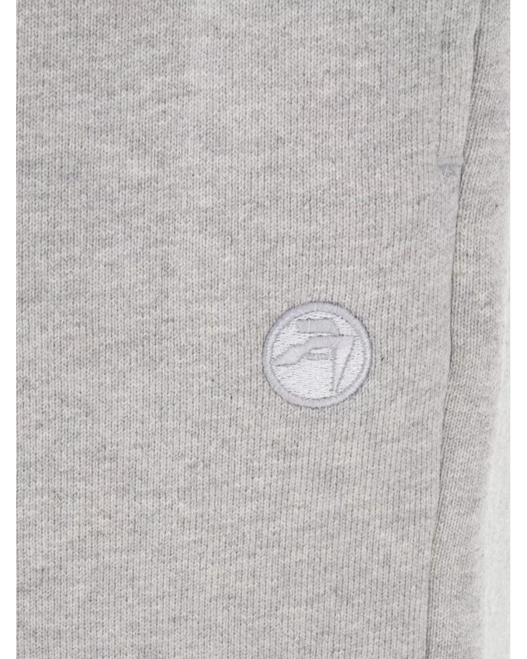 Ambush White Cotton Bermuda Shorts for men