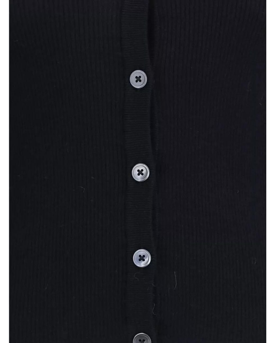 Thom Browne Blue Wool Cardigan