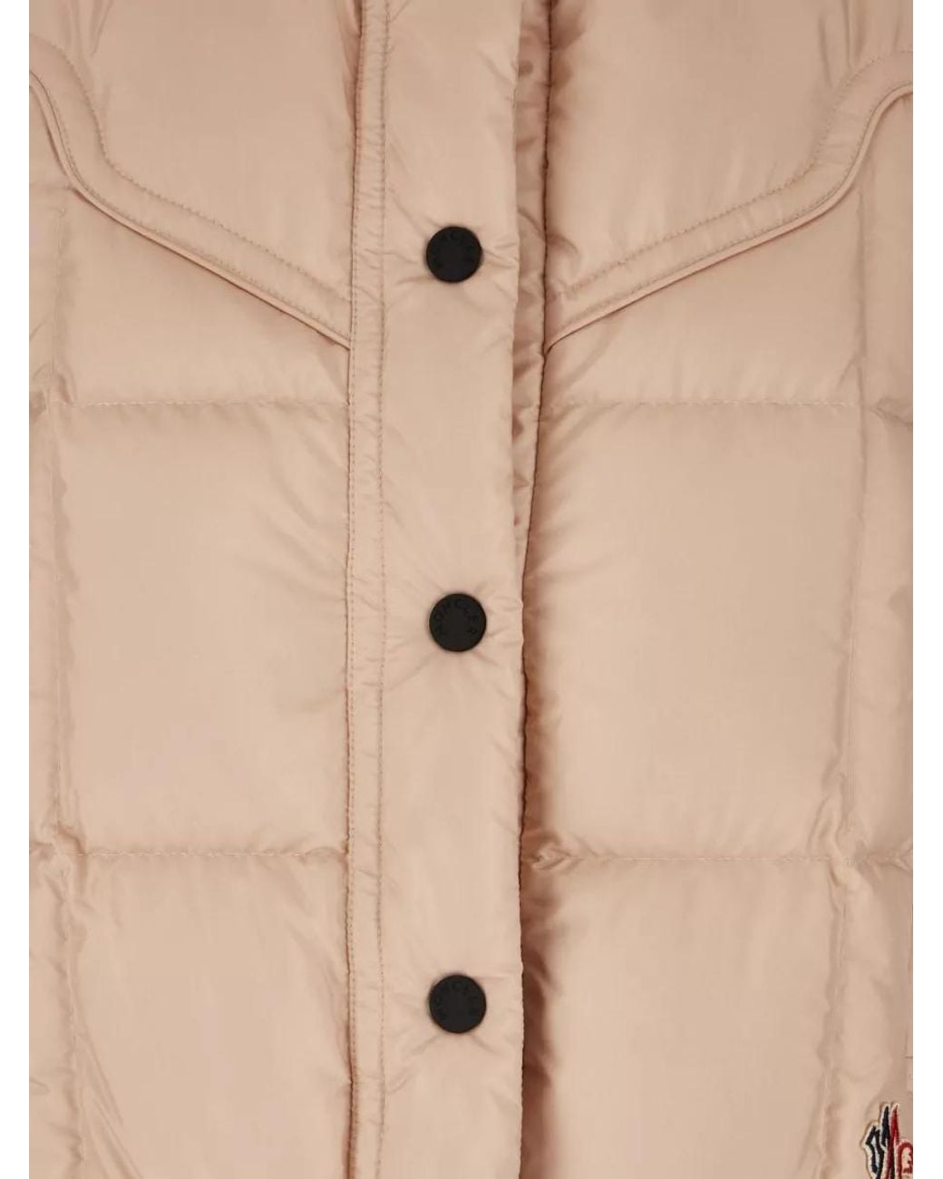 Moncler Natural Down Puffer Coat