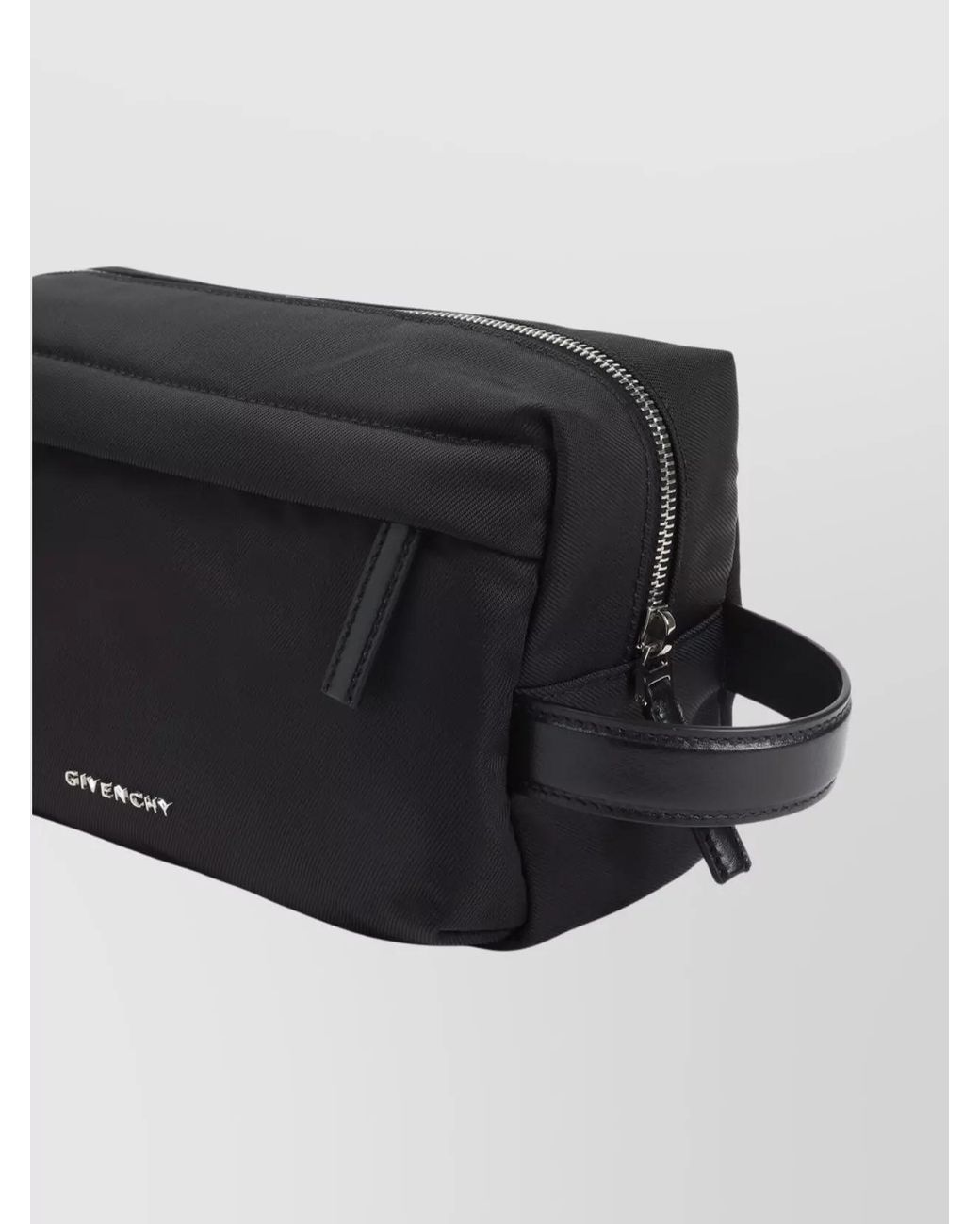 Givenchy Black Nylon Wash Bag for men
